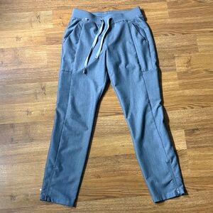Figs Graphite slim scrub bottoms